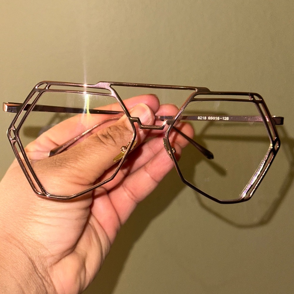 Rose Gold Glasses